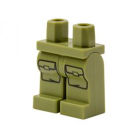 Minifigura csípő és lábak - mintás/matricás™