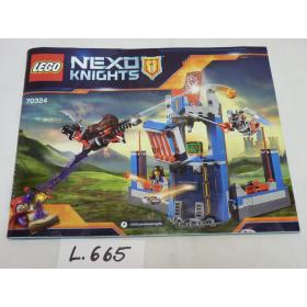 Lego Nexo Knights 70324 - CSAK ÖSSZERAKÁSI ÚTMUTATÓ!™