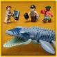 A mosasaurus támadása