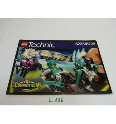 Lego Technic 8233/8239 - CSAK ÖSSZERAKÁSI ÚTMUTATÓ