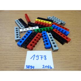 Technic elem 1x6 oldalán 5 lyukkal 3894 - 20 db™