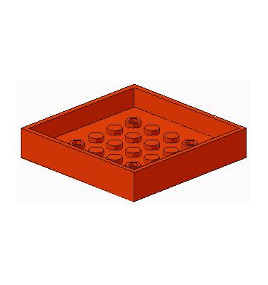 Doboz alsó rész 6 x 6