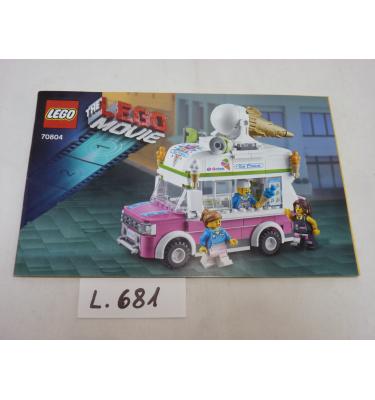 Lego The LEGO Movie 70804 - CSAK ÖSSZERAKÁSI ÚTMUTATÓ!
