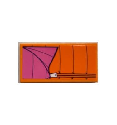 Csempe 2 x 4 - mintás/matricás