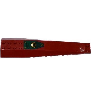 Lejtős elem 16 x 4 - mintás/matricás