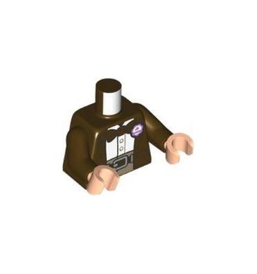 Figura felsőtest kezekkel - mintás/matricás