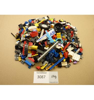 1 kg ömlesztett, vegyes használt, előfordulhat: karcos, elszíneződött, sérült alkatrész (3087)