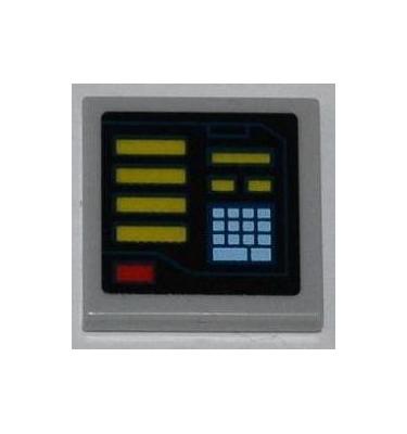 Csempe 2 x 2 - mintás/matricás