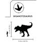 Giganotosaurus és therizinosaurus támadás
