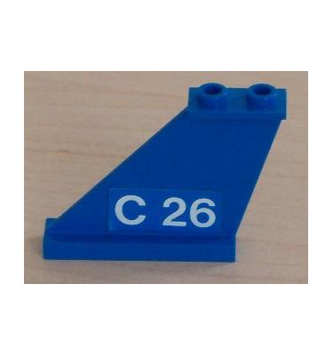 4 x 1 x 3 farok elem - mintás/matricás