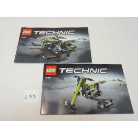 Lego Technic 42021 - CSAK ÖSSZERAKÁSI ÚTMUTATÓ!™