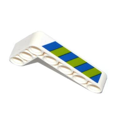 Technic L alakú emelőkar 3 x 5 - mintás/matricás