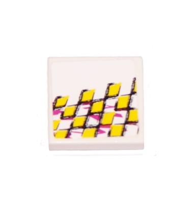 Csempe 2 x 2 - mintás/matricás