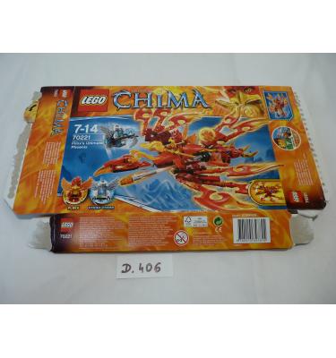 Lego Chima 70221 - CSAK ÜRES DOBOZ!