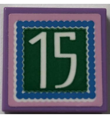 Csempe 2 x 2 - mintás/matricás