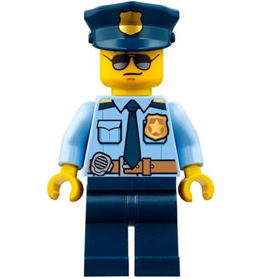 Rendőr minifigura