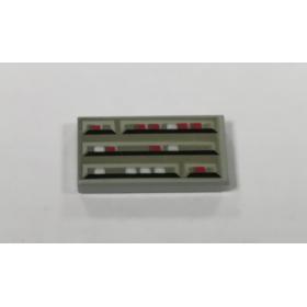 Csempe 1 x 2 - mintás/matricás™