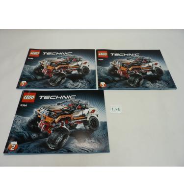 Lego Technic 9398 - CSAK ÖSSZERAKÁSI ÚTMUTATÓ!!!