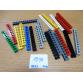 Technic elem 1x12 oldalán 11 lyukkal 3895 - 20 db