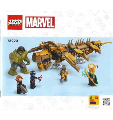 Lego Super Heroes 76290 - CSAK ÖSSZERAKÁSI ÚTMUTATÓ!