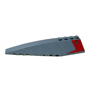 Lejtős elem 12 x 3 (bal) - mintás/matricás