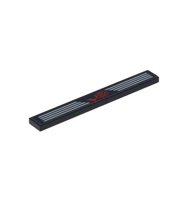 Csempe 1 x 8 - mintás/matricás