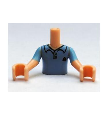 Friends figura felsőtest - mintás/matricás