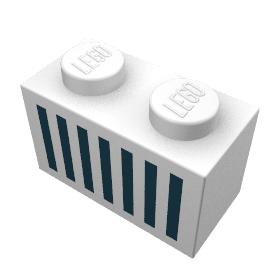 Kocka 1 x 2 - mintás/matricás™