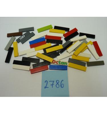 Lego 50 db-os 1x4 lapos csempe elem csomag 2431