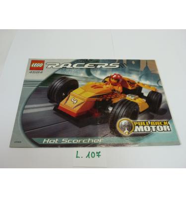 Lego Racers 4584 - CSAK ÖSSZERAKÁSI ÚTMUTATÓ