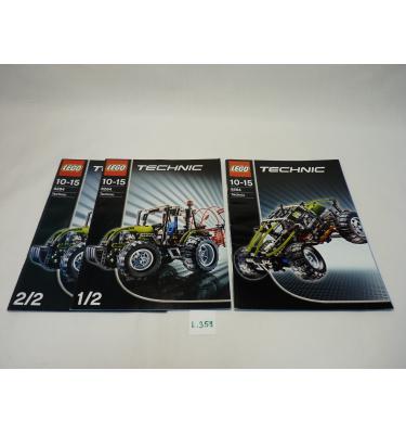 Lego Technic 8284 - CSAK ÖSSZERAKÁSI ÚTMUTATÓ