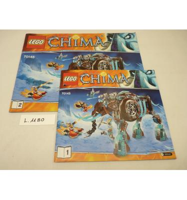 Lego Legends of Chima 70145 - CSAK ÖSSZERAKÁSI ÚTMUTATÓ!