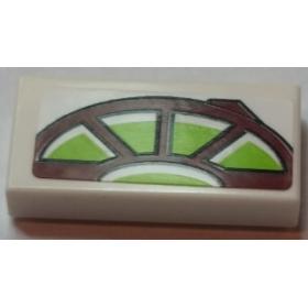 Csempe 1 x 2 - mintás/matricás™