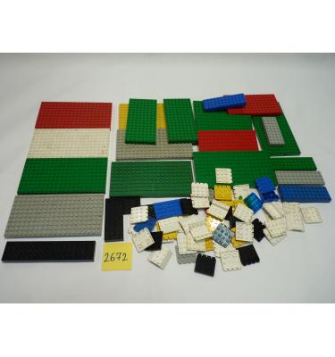 Használt/kopott lego alkatrész csomag - 70 dkg