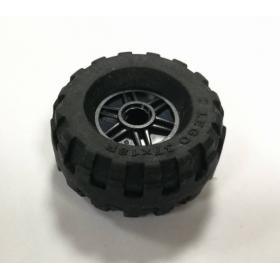 Kerék 18mm D. x 14mm, fekete 37 x 18R abronccsal™