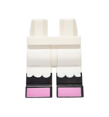 Minifigura láb - mintás/matricás