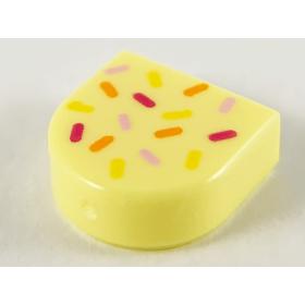 1 x 1 csempe elem, félkör - mintás/matricás™