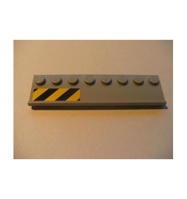 Módosított lapos elem 2 x 8 - mintás/matricás