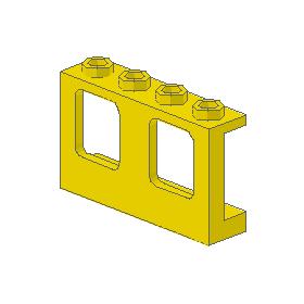 Repülőgép ablak üveg nélkül 1 x 4 x 2™