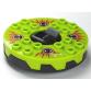 Forgóasztal 6 x 6 x 1 1/3 - mintás/matricás