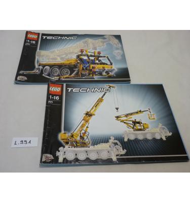 Lego Technic 8421 - CSAK ÖSSZERAKÁSI ÚTMUTATÓ!
