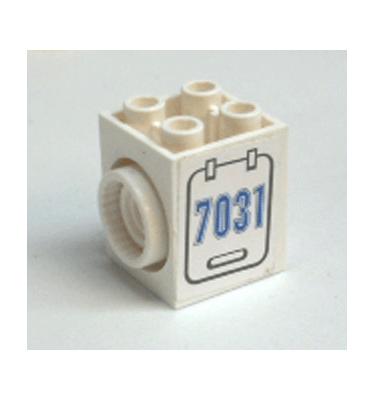 Forgóasztal 2 x 2 x 2 - mintás/matricás