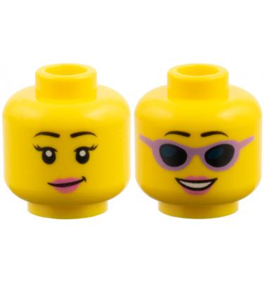 Minifigura fej