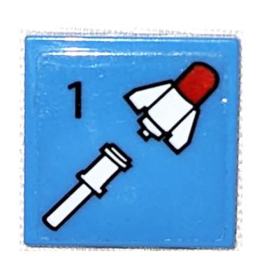Csempe 2 x 2 - mintás/matricás