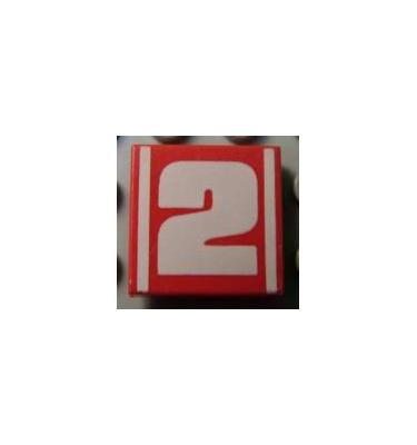 Csempe 2 x 2 - mintás/matricás