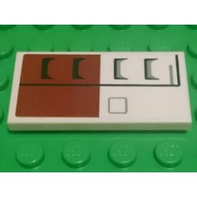 Csempe 2 x 4 - mintás/matricás™