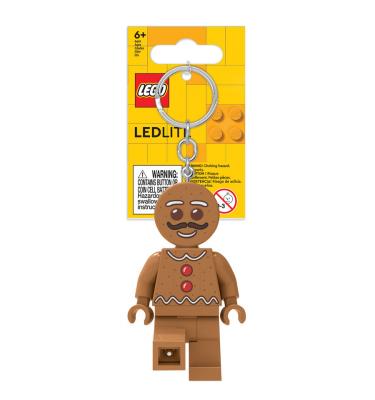 LEGO® Világítós Mézeskalács-figura kulcstartó