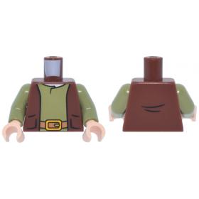 Figura felsőtest kezekkel - mintás/matricás™