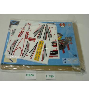 Lego Technic 42000 - CSAK ÖSSZERAKÁSI ÚTMUTATÓ