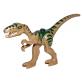 Dinoszaurusz (Coelophysis / Gallimimus) - mintás/matricás